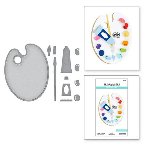 Painter's Palette Metal Cutting Dies For Scrapbooking Paper Craft Handmade Card Album Punch Art Cutter 2022 New
Painter's Palette Metal Cutting Dies For Scrapbooking Paper Craft Handmade Card Album Punch Art Cutter 2022 New