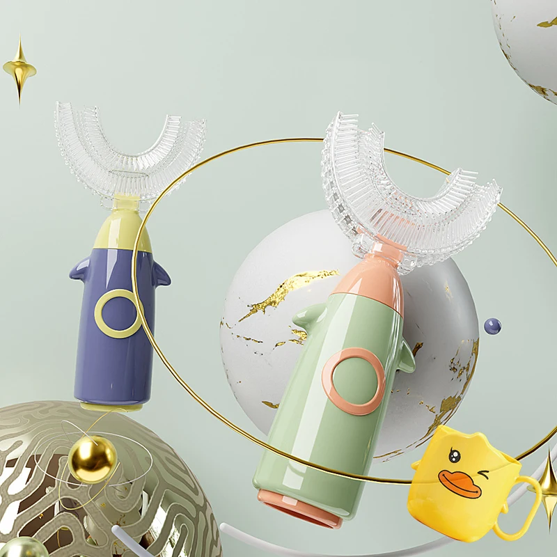 Toothbrush For Kids U Shape 360° Children's Toothbrush Teeth Care For Teeth Cleaning Child Toothbrush Baby Brush Dental Care To
Toothbrush For Kids U Shape 360° Children's Toothbrush Teeth Care For Teeth Cleaning Child Toothbrush Baby Brush Dental Care To