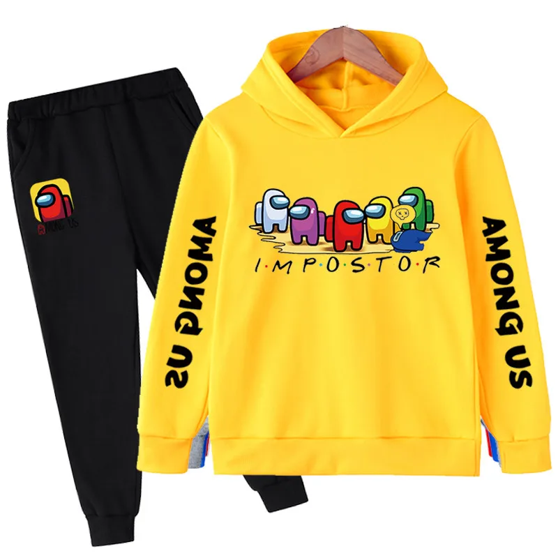 Baby Boy Girl Clothing Set Kids Cute Among Us Suits Children Cartoon Hoodies Pants Video Game 4-14 Years Cotton Impostor Outfit
Baby Boy Girl Clothing Set Kids Cute Among Us Suits Children Cartoon Hoodies Pants Video Game 4-14 Years Cotton Impostor Outfit
