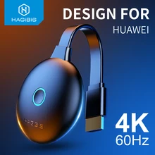 Hagibis HDMI 호환 동글 TV 스틱, 무선 와이파이 미라캐스트 어댑터, 유튜브 iOS 안드로이드용 디스플레이 수신기, 4K 1080P