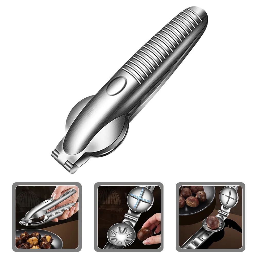 Stainless Steel Walnut Crackers Manual Opener Chestnut Cross Opening Tool Quick Convenient Openers 304 Heavy Duty Machine
Stainless Steel Walnut Crackers Manual Opener Chestnut Cross Opening Tool Quick Convenient Openers 304 Heavy Duty Machine
