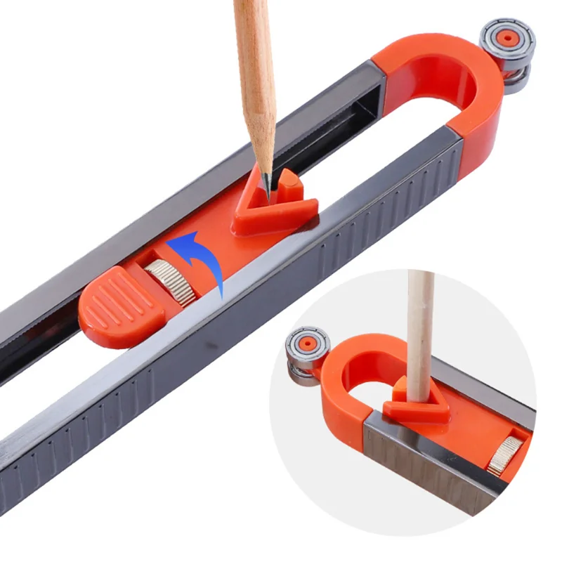 Multifunction Contour Profile Gauge Duplicator Shape Measuring Copy Template Floor Tile Laying Cutting Drawing Woodworking Tools
Multifunction Contour Profile Gauge Duplicator Shape Measuring Copy Template Floor Tile Laying Cutting Drawing Woodworking Tools
