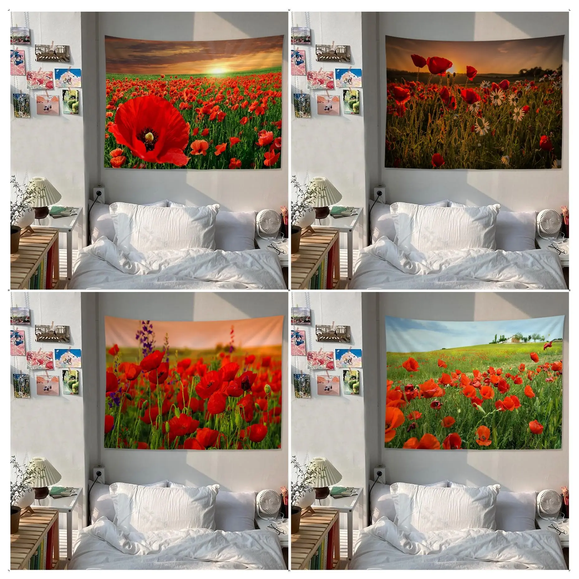 Poppy Flower Printed Large Wall Tapestry Wall Hanging Decoration Household Wall Hanging Home Decor
Poppy Flower Printed Large Wall Tapestry Wall Hanging Decoration Household Wall Hanging Home Decor
