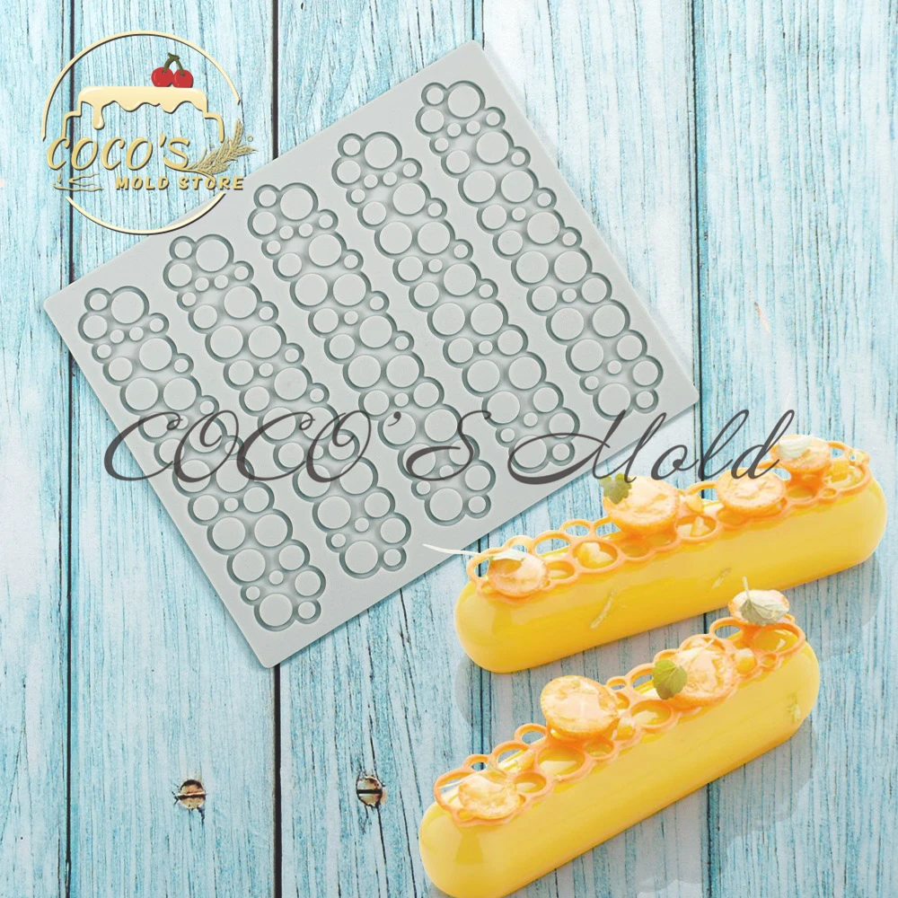 Long Circle Pattern Lace Pad Fondant Chocolate Silicone Mold Sugar Craft Buttercream Moulds Kitchen Decorating Tools Bakeware
Long Circle Pattern Lace Pad Fondant Chocolate Silicone Mold Sugar Craft Buttercream Moulds Kitchen Decorating Tools Bakeware