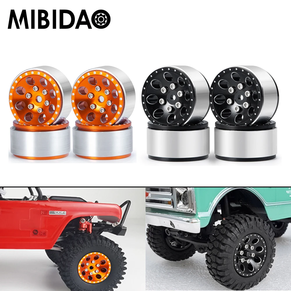 MIBIDAO 4 шт. 1,0 дюйма алюминиевый сплав Beadlock колесная втулка обода для Axial SCX24 1/24 TRX4M 1/18 RC Гусеничный автомобиль модельные детали 
MIBIDAO 4 шт. 1,0 дюйма алюминиевый сплав Beadlock колесная втулка обода для Axial SCX24 1/24 TRX4M 1/18 RC Гусеничный автомобиль модельные детали