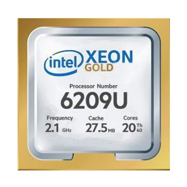 

hot sale cpus Xeon Gold 6209U (2.1GHz/20-core/125W) Processor Kit for JLS Future r740 r740xd server