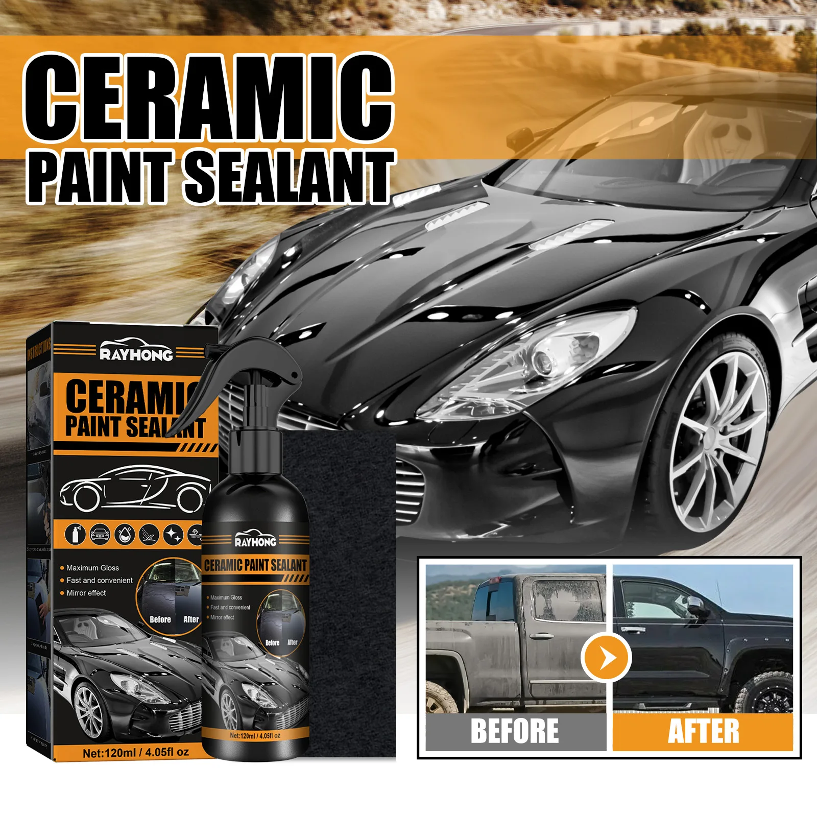 Ceramic Paint Sealant Maximum Gloss Extremely Hydrophobic Repels Road Grime Removes Any Scratch Quick Car Mirror Paint Sealant
Ceramic Paint Sealant Maximum Gloss Extremely Hydrophobic Repels Road Grime Removes Any Scratch Quick Car Mirror Paint Sealant