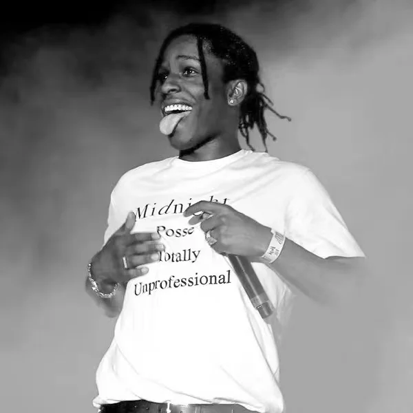 Rapper Asap Rocky Trend Letter Logo Print T Shirt Men Women Fashion Hip Hop Streetwear T Shirt Short Sleeve Cotton Harajuku Tees
Rapper Asap Rocky Trend Letter Logo Print T Shirt Men Women Fashion Hip Hop Streetwear T Shirt Short Sleeve Cotton Harajuku Tees