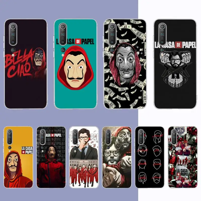 La Casa De Papel Phone Case for Samsung S21 A10 for Redmi Note 7 9 for Huawei P30Pro Honor 8X 10i cover
La Casa De Papel Phone Case for Samsung S21 A10 for Redmi Note 7 9 for Huawei P30Pro Honor 8X 10i cover