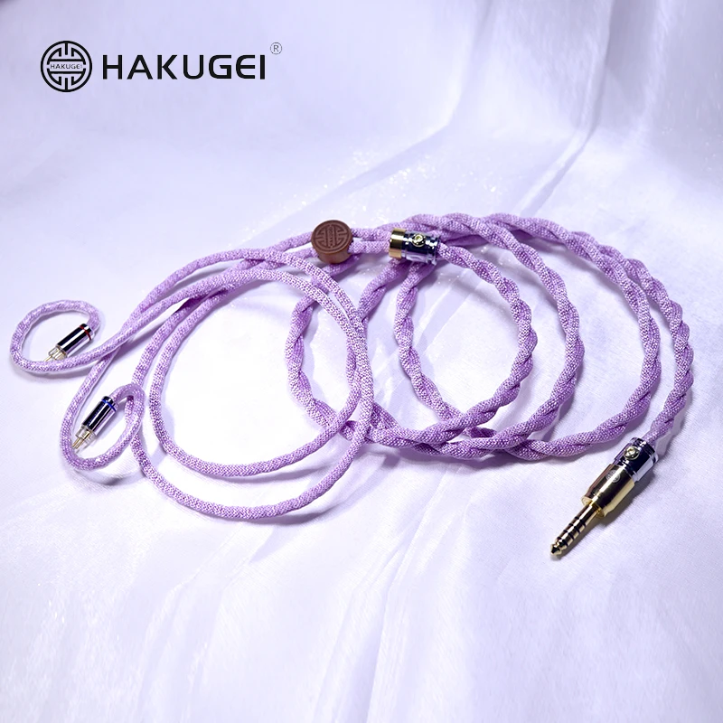 Hakugei Purple And Sky Ritz 7n Microcrystalline Copper Fiber Mesh Removable Earphone Cable Earphone Adapter Cable 3.52.54.4
Hakugei Purple And Sky Ritz 7n Microcrystalline Copper Fiber Mesh Removable Earphone Cable Earphone Adapter Cable 3.52.54.4