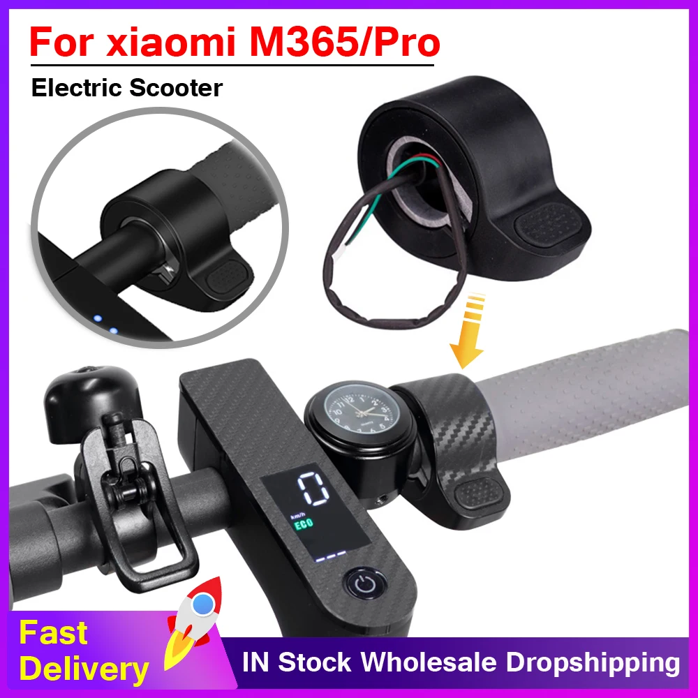 Electric Scooter Speed Dial Thumb Throttle Accelerator Speed Control for Xiaomi Mijia M365 Scooter Durable Design Speed Control
Electric Scooter Speed Dial Thumb Throttle Accelerator Speed Control for Xiaomi Mijia M365 Scooter Durable Design Speed Control