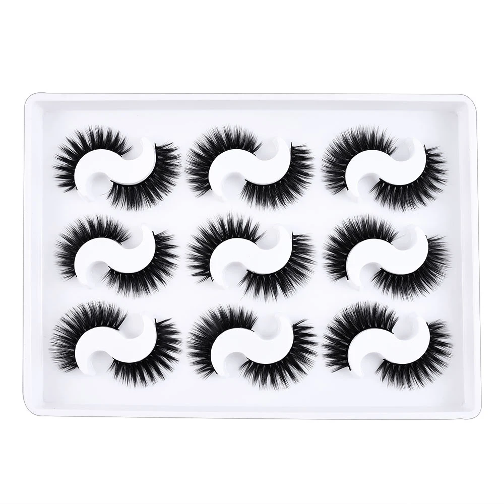 New Top 9 Pairs 20mm 3D Mink Hair Eyelashes Fluffy Natural Long Full Wispy Lashes False Eyelashes Extension for Beauty Woman
New Top 9 Pairs 20mm 3D Mink Hair Eyelashes Fluffy Natural Long Full Wispy Lashes False Eyelashes Extension for Beauty Woman