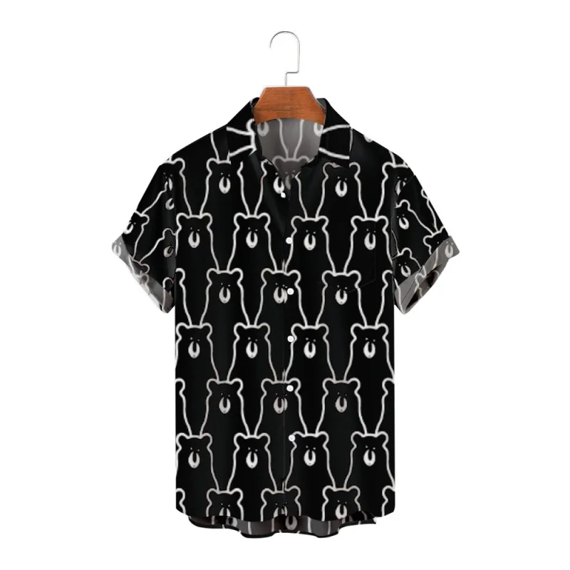 Men's Fashion Hawaiian T-Shirt Y2K Hombre Shirt Cartoon Bear 3D Print Cozy Casual Short Sleeve Beach Oversized Clothes 1
Men's Fashion Hawaiian T-Shirt Y2K Hombre Shirt Cartoon Bear 3D Print Cozy Casual Short Sleeve Beach Oversized Clothes 1