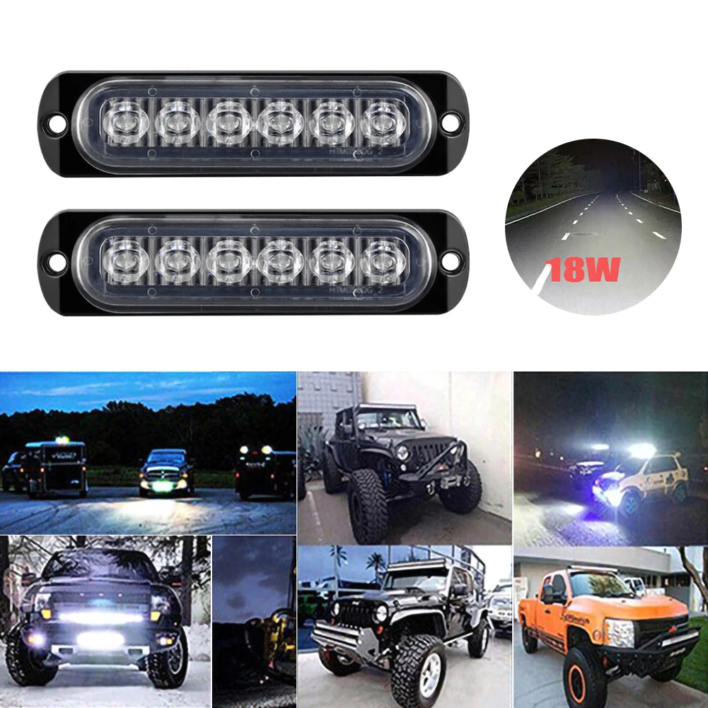 2PC DC 12V-24V Truck Trailer Side Marker Indicators Light 6 LEDs Warning Lights for Car SUV Van Truck
2PC DC 12V-24V Truck Trailer Side Marker Indicators Light 6 LEDs Warning Lights for Car SUV Van Truck