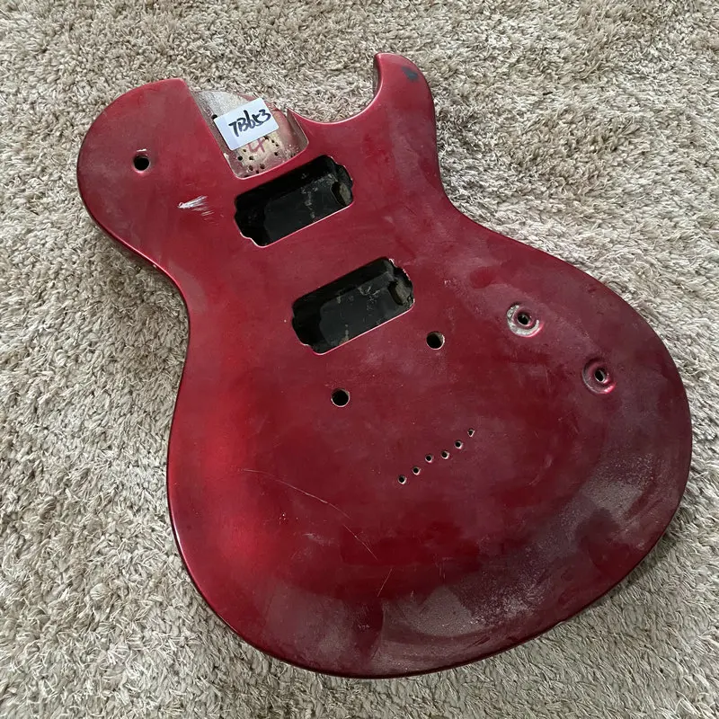 ESP LTD Original LP Guitar Body Finished Metallic Red Solid Wood Bolt-on Stock Items Surface Dirty and Damages TB653
ESP LTD Original LP Guitar Body Finished Metallic Red Solid Wood Bolt-on Stock Items Surface Dirty and Damages TB653