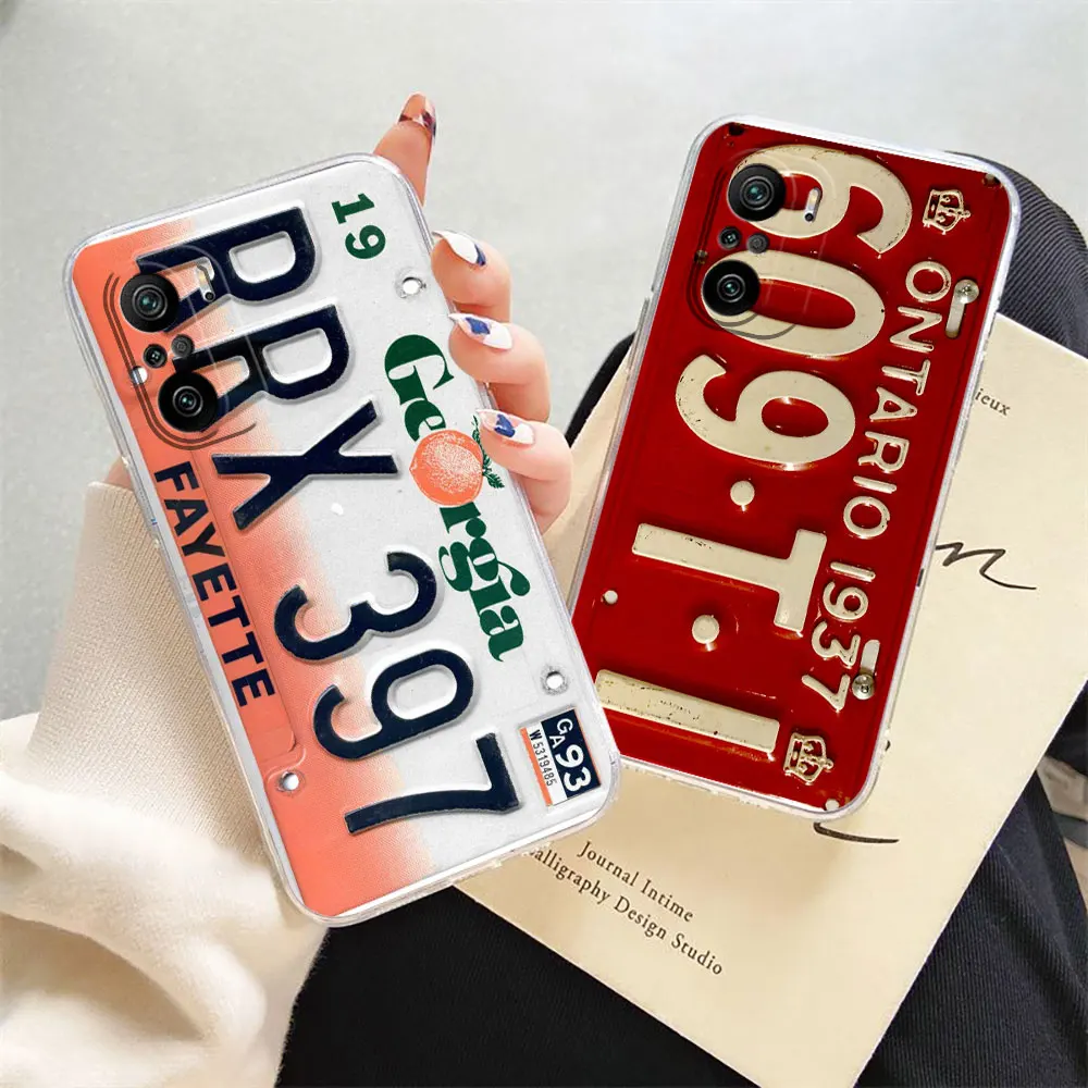 Clear Phone Case For Redmi K60 K50 K40 K30 K20 12C 10X 10A 9T 9A 9 8 CC9 CIVI 2 Pro Case Funda Vintage Car License Plate Numbers
Clear Phone Case For Redmi K60 K50 K40 K30 K20 12C 10X 10A 9T 9A 9 8 CC9 CIVI 2 Pro Case Funda Vintage Car License Plate Numbers