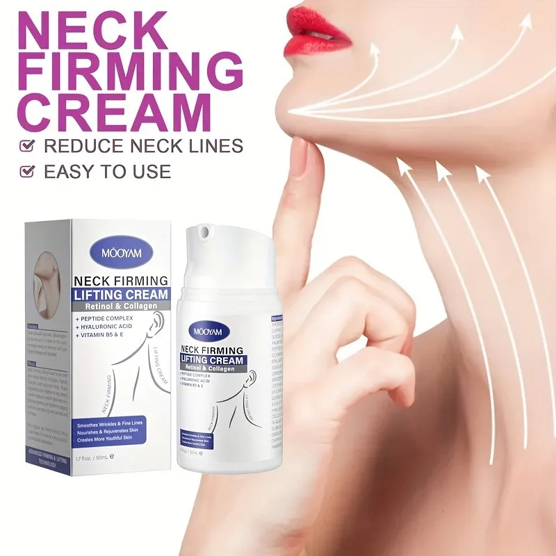 Neck Firming Cream-With Retinol,Collagen&Hyaluronic Acid-Smoothes Wrinkles&Fine Lines, Nourishes Rejuvenates Skin Neck Cream
Neck Firming Cream-With Retinol,Collagen&Hyaluronic Acid-Smoothes Wrinkles&Fine Lines, Nourishes Rejuvenates Skin Neck Cream