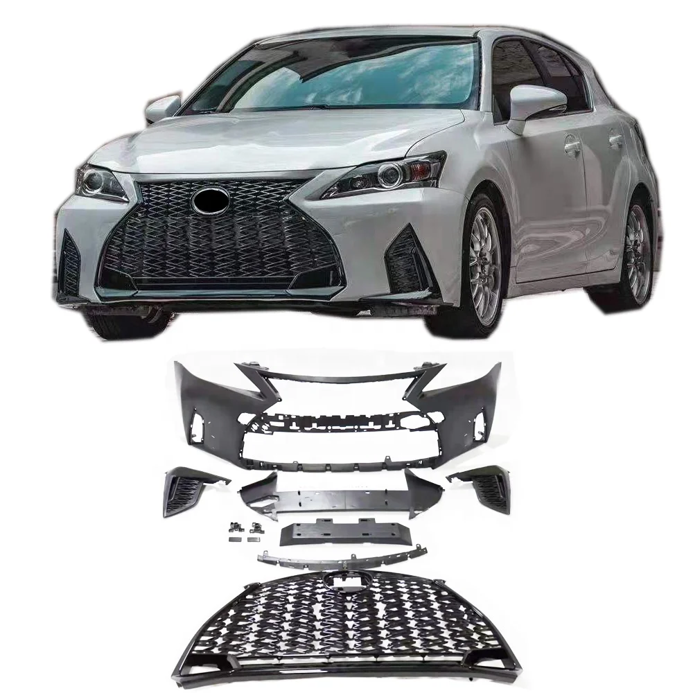 Auto Car Front Bumper Body Kits for lexus 2012-2020 CT200 big mouth front bumper OEM PARTS Plastic Material
Auto Car Front Bumper Body Kits for lexus 2012-2020 CT200 big mouth front bumper OEM PARTS Plastic Material