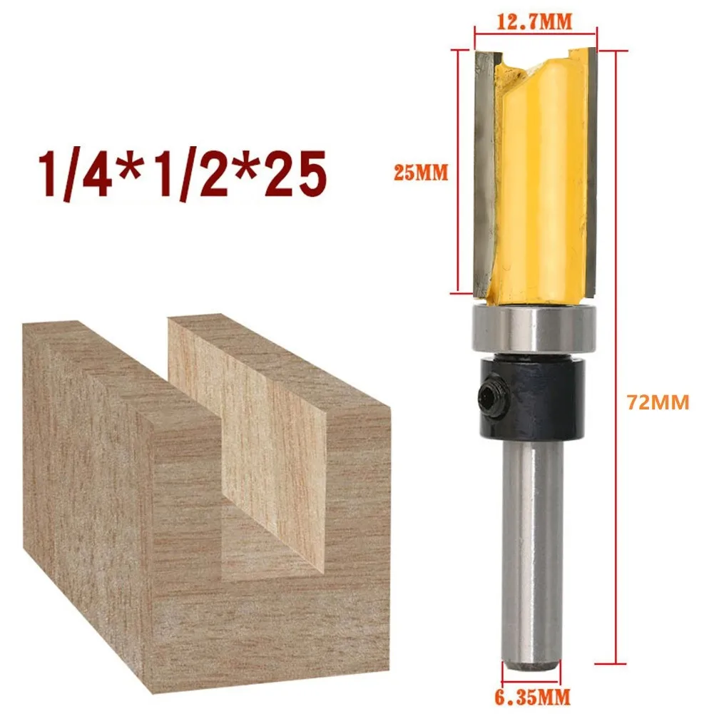 1PCS Shank Straight Woodworking Router Bit Set Carpenter Milling Cutter Cutting Diameter Milling Cutter For Metal
1PCS Shank Straight Woodworking Router Bit Set Carpenter Milling Cutter Cutting Diameter Milling Cutter For Metal