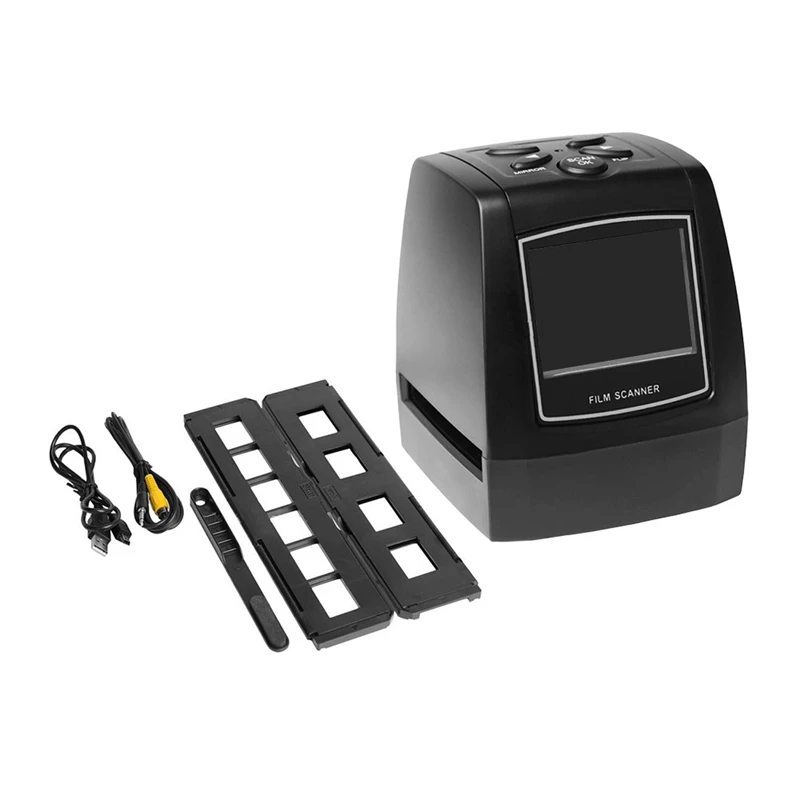Film Scanner, Converts 35Mm 135Mm Films/Slides/Negatives To Digital JPG Photos, 2.36 LCD Screen
Film Scanner, Converts 35Mm 135Mm Films/Slides/Negatives To Digital JPG Photos, 2.36 LCD Screen