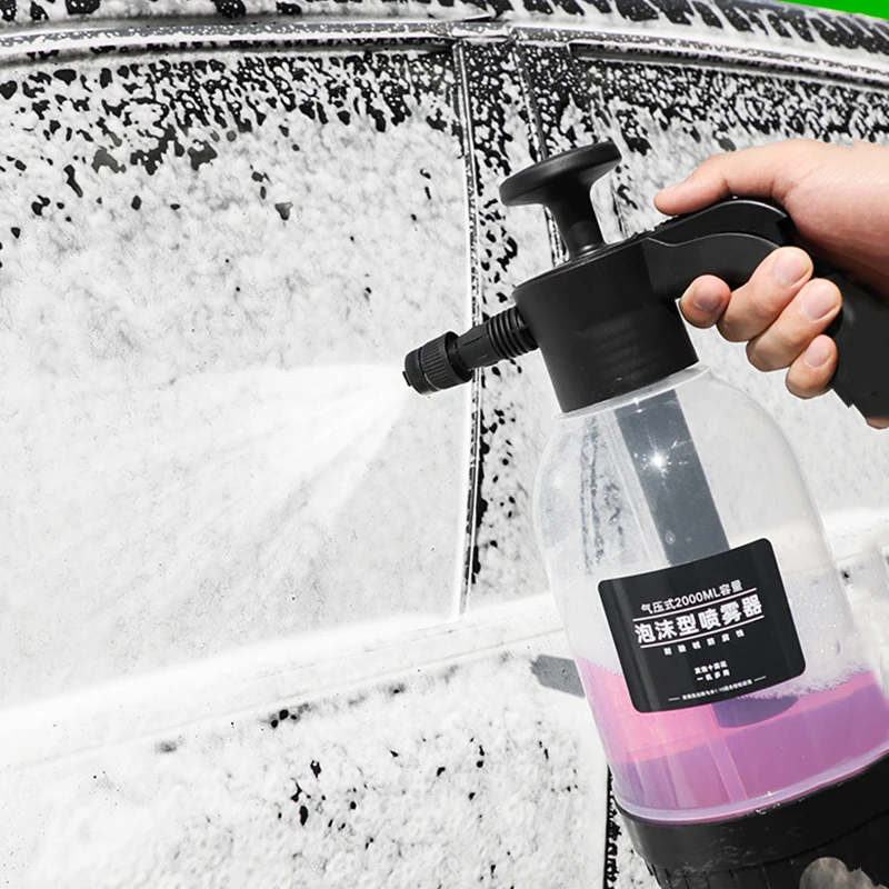 2L Foam Sprayer Car Wash Foam Watering Can Hand-held Air Pressure Type Plastic Sprayer Pot Cars Cleaning Car Detailing Tools
2L Foam Sprayer Car Wash Foam Watering Can Hand-held Air Pressure Type Plastic Sprayer Pot Cars Cleaning Car Detailing Tools