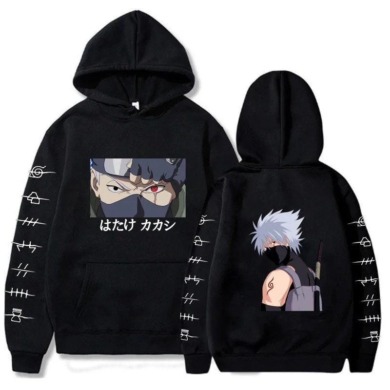 New Kakashi anime Sasuke Hoodies men/womens Sweatshirts Hip hop fashion Streetwear clothes Casual boy's Hooded Oversized tops
New Kakashi anime Sasuke Hoodies men/womens Sweatshirts Hip hop fashion Streetwear clothes Casual boy's Hooded Oversized tops