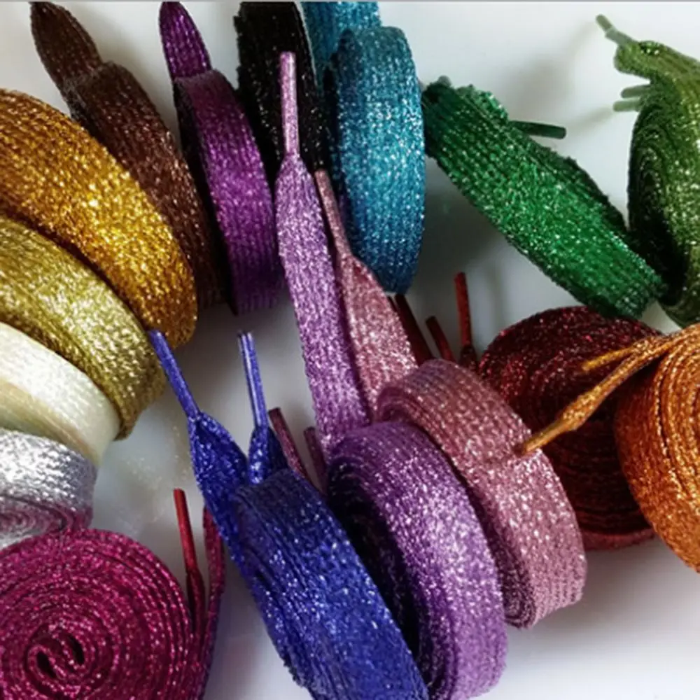 Selling 2022 Shiny Gold and Silver Sport Sneakers Flat Shoelaces Bootlaces Strings Pearlescent gold and silver shoelaces
Selling 2022 Shiny Gold and Silver Sport Sneakers Flat Shoelaces Bootlaces Strings Pearlescent gold and silver shoelaces