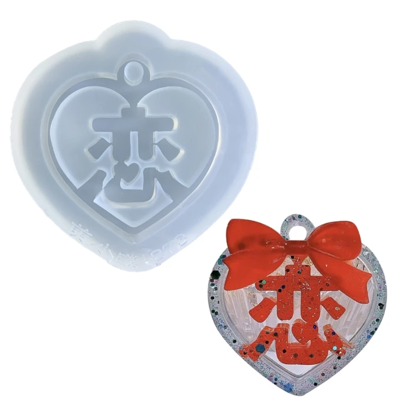 Silicone Mold Cute Heart Shape Pendants Epoxy Resin Molds for DIY Epoxy Resin Crafting Mould Jewelry Making Crafts
Silicone Mold Cute Heart Shape Pendants Epoxy Resin Molds for DIY Epoxy Resin Crafting Mould Jewelry Making Crafts