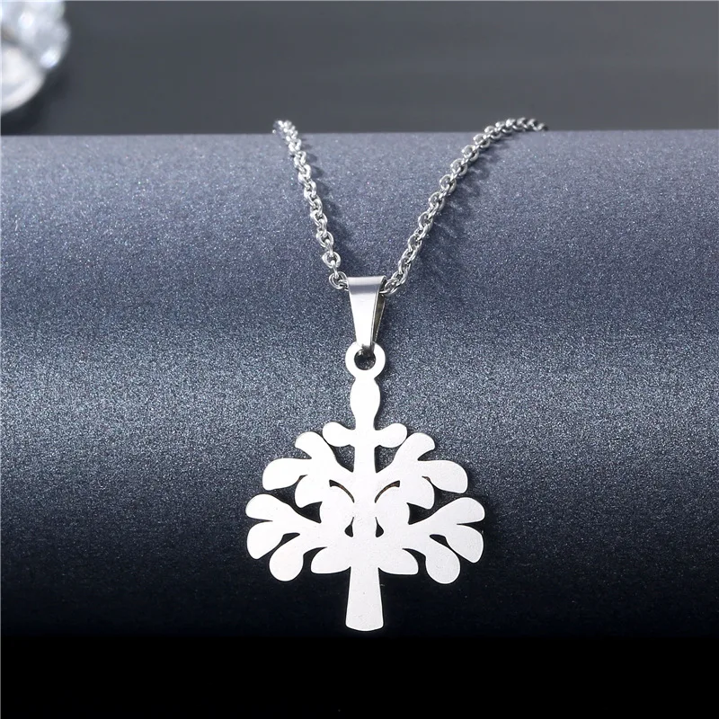 316L Stainless Steel Necklace Hot Tree of Life Round Pendant Necklaces Bijoux Collier Elegant Women Girl Jewelry Gifts
316L Stainless Steel Necklace Hot Tree of Life Round Pendant Necklaces Bijoux Collier Elegant Women Girl Jewelry Gifts