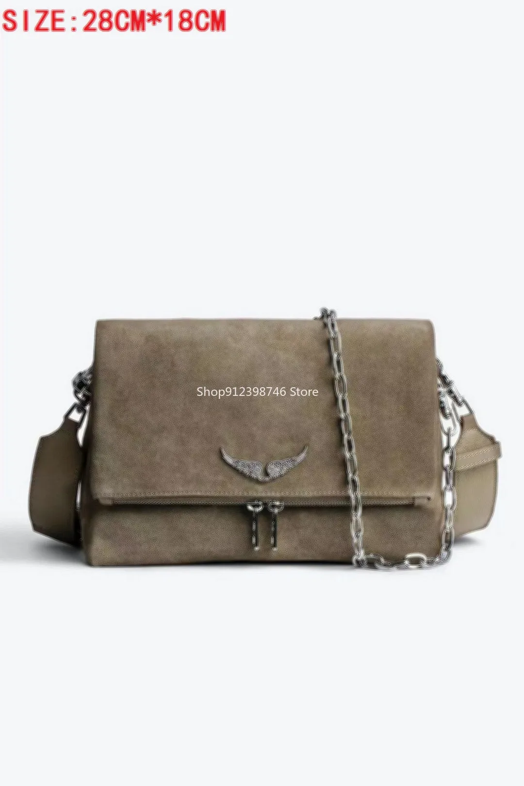 Hot brand Zadig Bag Designer Brand Women Wings Classic Bag Vintage Black Rocky Studded Shoulder Crossbody Party luxury Bag
Hot brand Zadig Bag Designer Brand Women Wings Classic Bag Vintage Black Rocky Studded Shoulder Crossbody Party luxury Bag