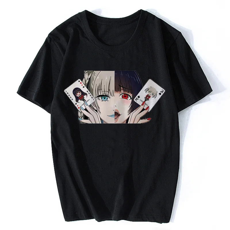 Anime Crazy Ikishima Midari Sexy Tops Kakegurui Print T Shirt Men Gambling School Harajuku Casual Short Sleeve Summer Tshirt
Anime Crazy Ikishima Midari Sexy Tops Kakegurui Print T Shirt Men Gambling School Harajuku Casual Short Sleeve Summer Tshirt