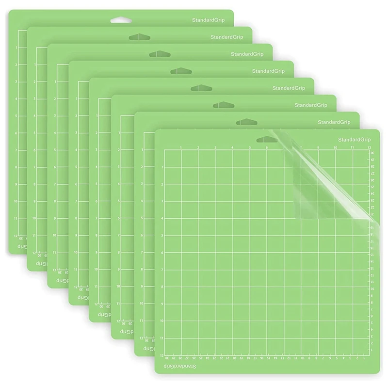 8Pack Cutting Mat For Cricut 12X12 Inch Standardgrip Adhesive Sticky Durable Mat For Cricut Explore One/Air/Air 2/Maker
8Pack Cutting Mat For Cricut 12X12 Inch Standardgrip Adhesive Sticky Durable Mat For Cricut Explore One/Air/Air 2/Maker