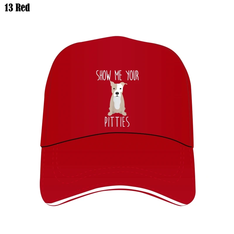 Show Me Your Pitties Cute And Funny Pit Dog Cap Unique Caps Bill Hat Cotton Man Custom Hat Unique Hot Sale
Show Me Your Pitties Cute And Funny Pit Dog Cap Unique Caps Bill Hat Cotton Man Custom Hat Unique Hot Sale