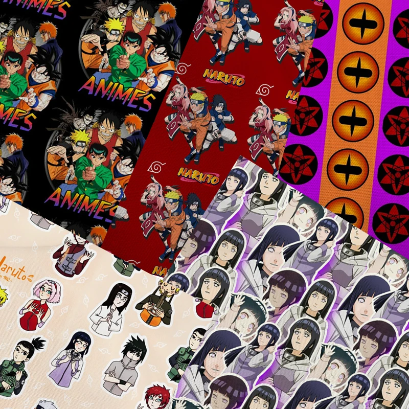 45*145cm cartoon print polyester patchwork NARUTO Sasuke Gaara fabric Handmade material
45*145cm cartoon print polyester patchwork NARUTO Sasuke Gaara fabric Handmade material