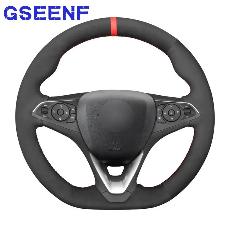 For Opel Astra K Corsa F Combo E Grandland X Insignia CT Mokka Vauxhall Holden Calais Black Suede Steering Wheel Cover
For Opel Astra K Corsa F Combo E Grandland X Insignia CT Mokka Vauxhall Holden Calais Black Suede Steering Wheel Cover