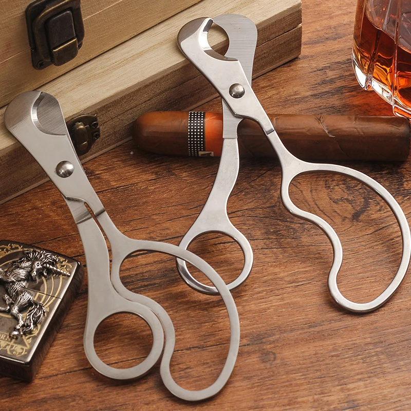 2022 Stainless Steel Cigar Cutter Cigar Scissors Knife Head Guillotine Portable Cigar Knife Cutter Cigar Smoking Accessories
2022 Stainless Steel Cigar Cutter Cigar Scissors Knife Head Guillotine Portable Cigar Knife Cutter Cigar Smoking Accessories