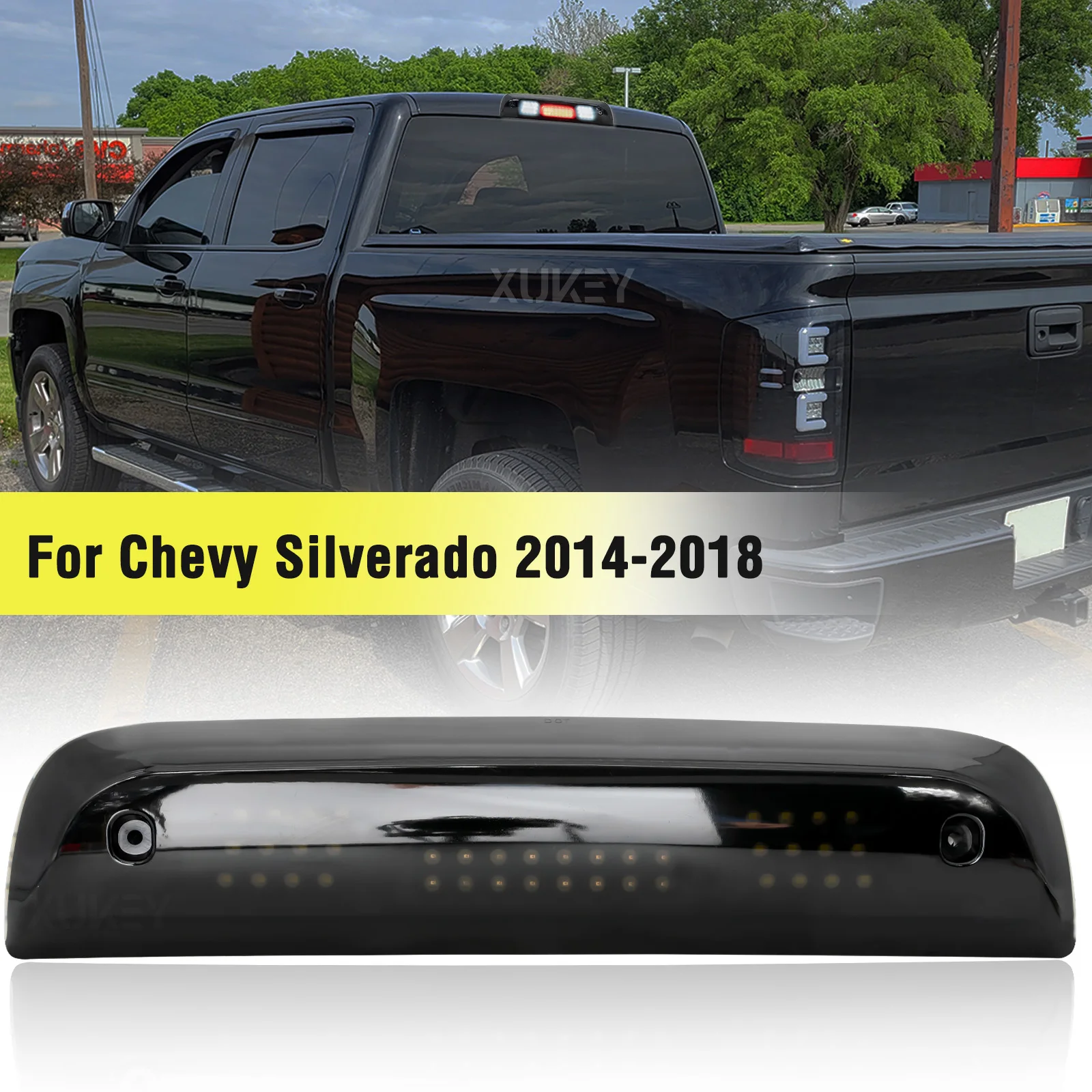 Светодиодный третий 3-й стоп-сигнал для Chevy Silverado GMC Sierra 1500 2500HD 3500HD 2014-2018, задний третий багажный верхний свет, крыша кабины, центральный светил...
Светодиодный третий 3-й стоп-сигнал для Chevy Silverado GMC Sierra 1500 2500HD 3500HD 2014-2018, задний третий багажный верхний свет, крыша кабины, центральный светил...