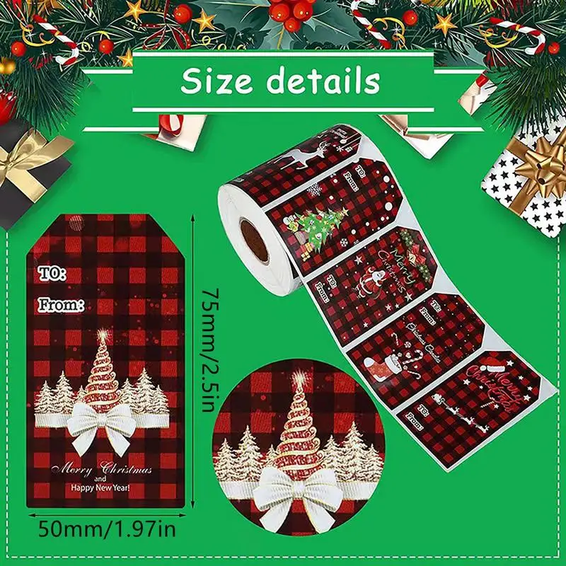300Pcs Christmas Self Adhesive Gift Tag Sealed Stickers Snowman Christmas Tree Santa Elk Seal Stickers For Cards Gifts Envelope
300Pcs Christmas Self Adhesive Gift Tag Sealed Stickers Snowman Christmas Tree Santa Elk Seal Stickers For Cards Gifts Envelope