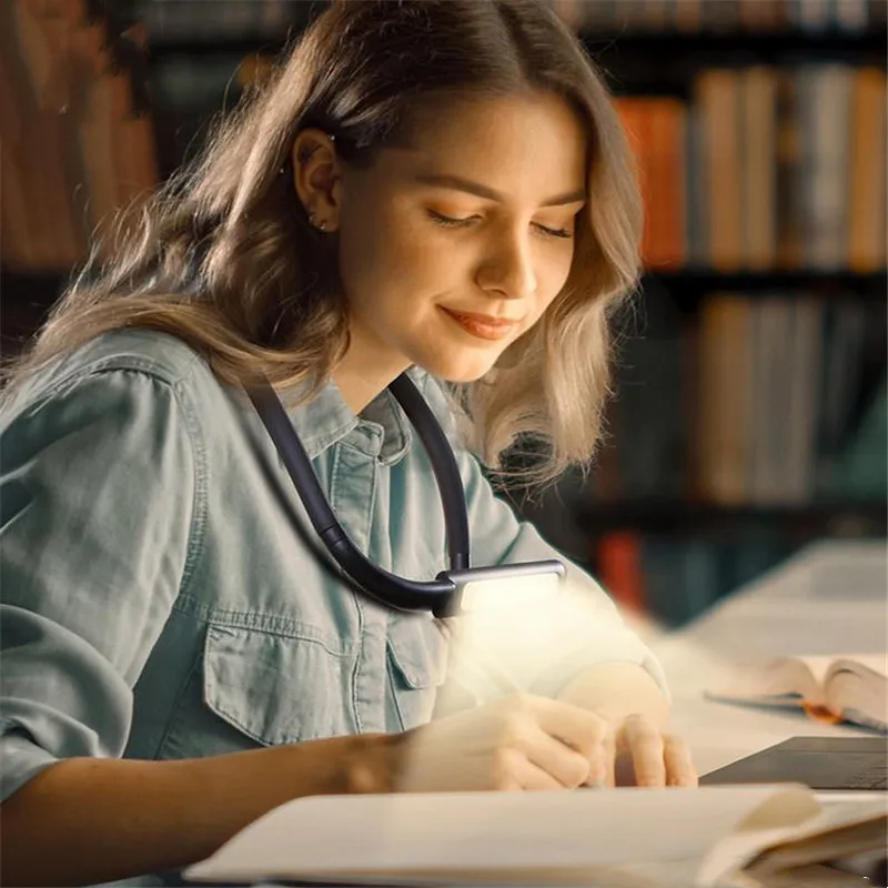 2022 Novelty Flexible Neck Reading Lights Portable 3 Colors Brightness Stepless Dimming Neck Reading Light Lamp
2022 Novelty Flexible Neck Reading Lights Portable 3 Colors Brightness Stepless Dimming Neck Reading Light Lamp