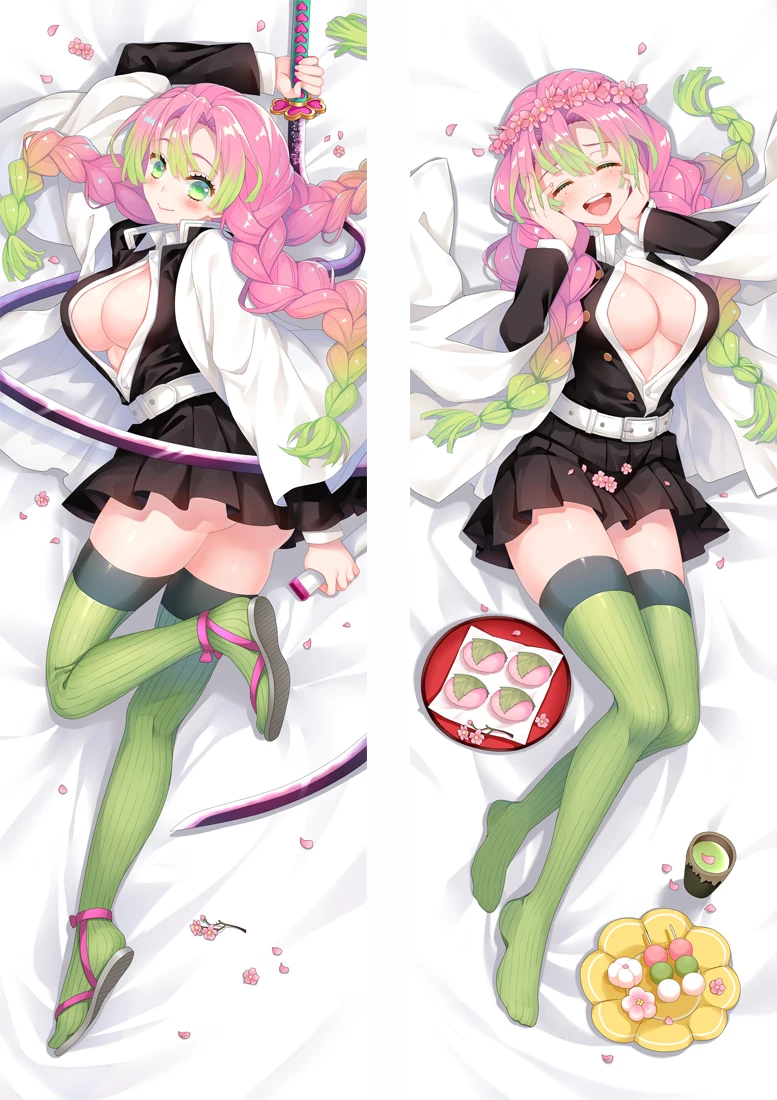 Demon Slayer:Kimetsu No Yaiba Kanroji Mitsuri Pillowcase Dakimakura Double-Sided Anime Pillow Cover Hugging Body Pillow Cases
Demon Slayer:Kimetsu No Yaiba Kanroji Mitsuri Pillowcase Dakimakura Double-Sided Anime Pillow Cover Hugging Body Pillow Cases