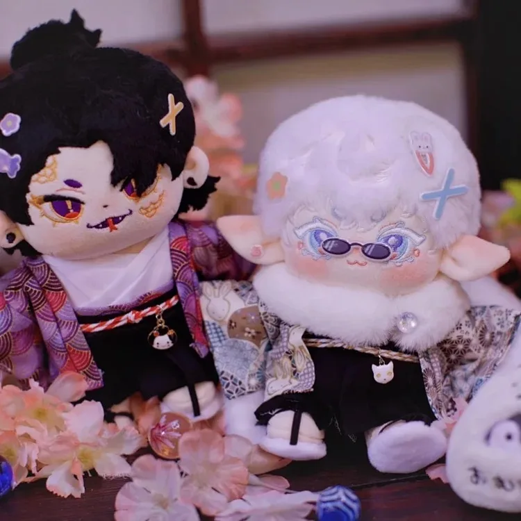 20cm Anime Jujutsu Kaisen Gojo Satoru Geto Suguru Plush Cotton Doll Body Change Clothes Cosplay Plushie Toy Fan Birthday Gift
20cm Anime Jujutsu Kaisen Gojo Satoru Geto Suguru Plush Cotton Doll Body Change Clothes Cosplay Plushie Toy Fan Birthday Gift