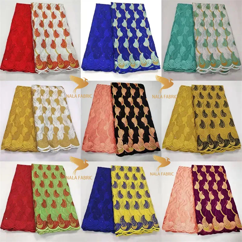 5 Yard Swiss Fabric Latest Heavy Beaded Embroidery African 100% Cotton Voile Lace Dubai Style For wedding Party 1L062901
5 Yard Swiss Fabric Latest Heavy Beaded Embroidery African 100% Cotton Voile Lace Dubai Style For wedding Party 1L062901