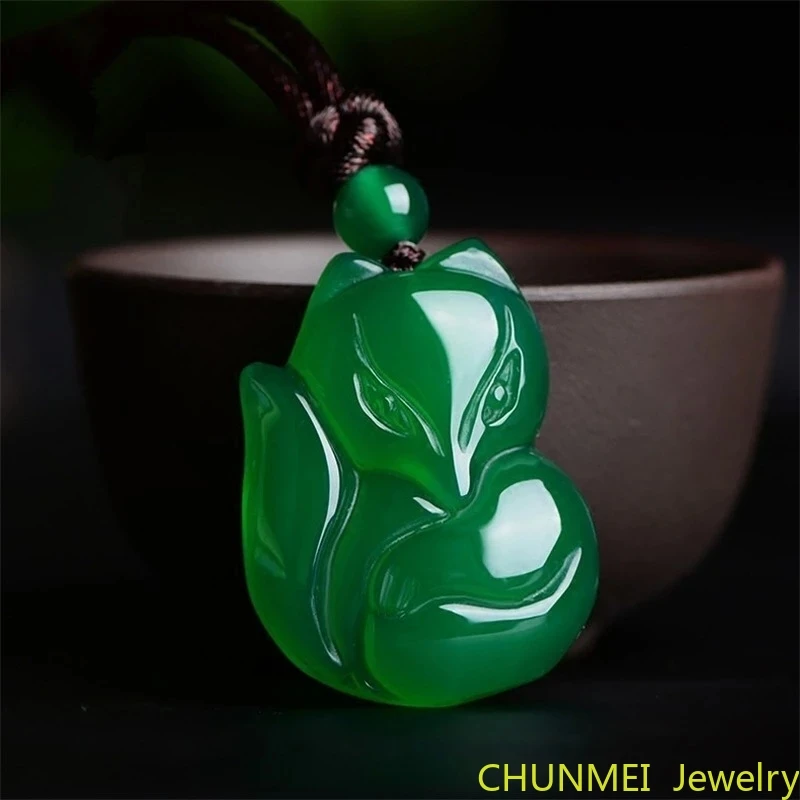 Natural Red Agate Hand Engraving Fox Exorcise Evil Spirits Pendant Lucky Amulet Fashion Hand-Carved Man Woman Luck New
Natural Red Agate Hand Engraving Fox Exorcise Evil Spirits Pendant Lucky Amulet Fashion Hand-Carved Man Woman Luck New