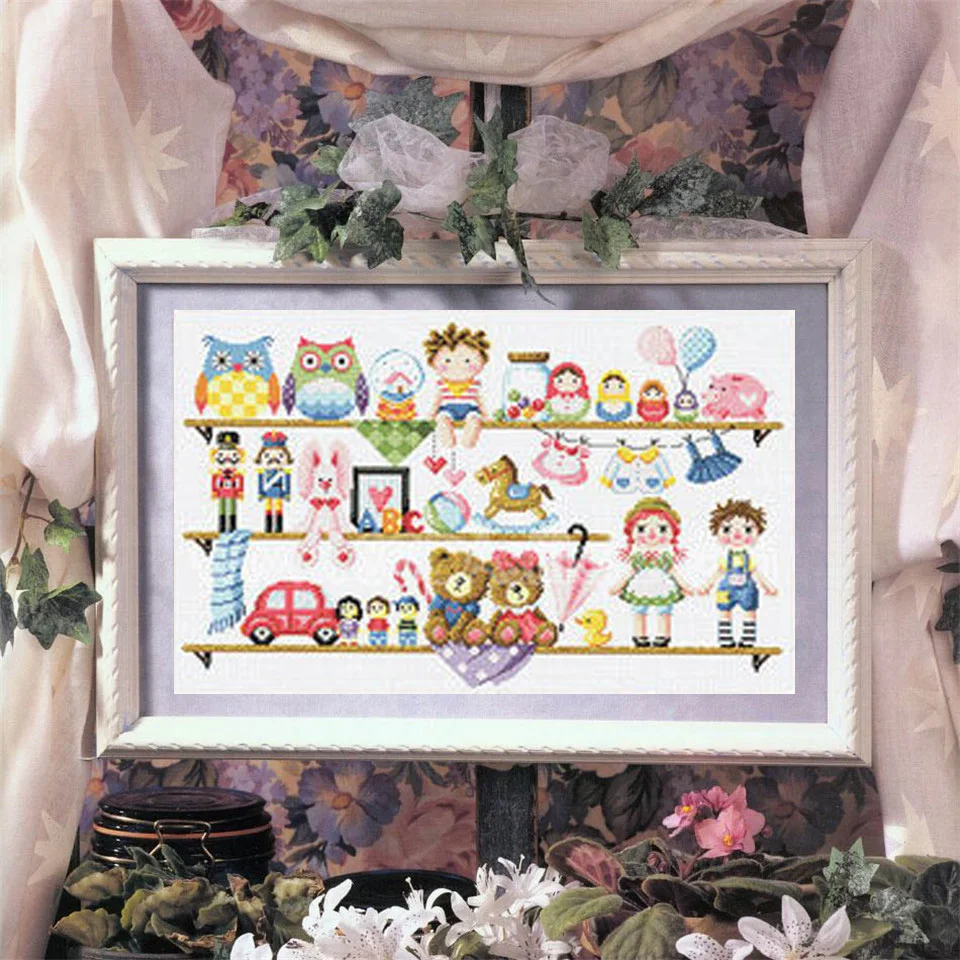 Cross Stitch Set Chinese Cross-stitch Kit Embroidery Needlework Craft Packages Cotton Fabric Floss New Designs Embroidery G91
Cross Stitch Set Chinese Cross-stitch Kit Embroidery Needlework Craft Packages Cotton Fabric Floss New Designs Embroidery G91