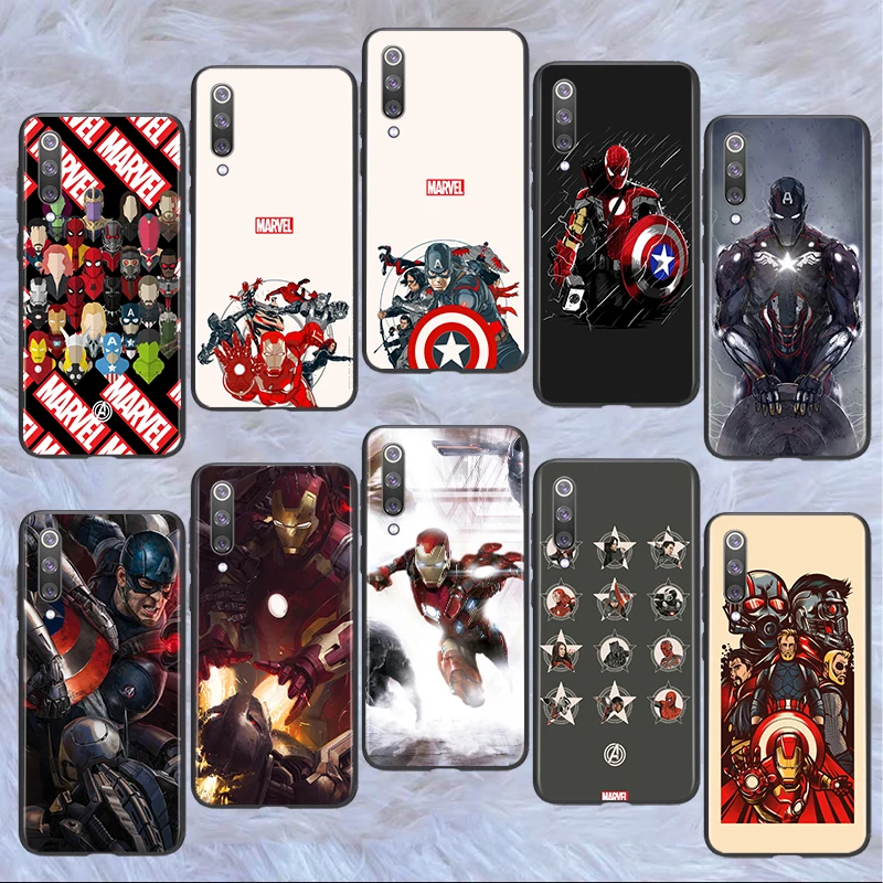 Marvel Avengers superheroes For Xiaomi Mi 12 12X 11T 11i 11 10T Note 10 9T 9 SE A3 CC9E Pro Lite Ultra Black Silicone Phone Case
Marvel Avengers superheroes For Xiaomi Mi 12 12X 11T 11i 11 10T Note 10 9T 9 SE A3 CC9E Pro Lite Ultra Black Silicone Phone Case