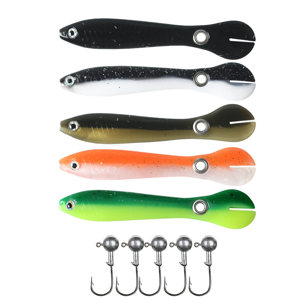 10pcs Fishing Lures Set 10cm 6g Artificial Soft Loach Fishing Lures Realistic Crankbait with Barbed Jig Hooks Kit
10pcs Fishing Lures Set 10cm 6g Artificial Soft Loach Fishing Lures Realistic Crankbait with Barbed Jig Hooks Kit
