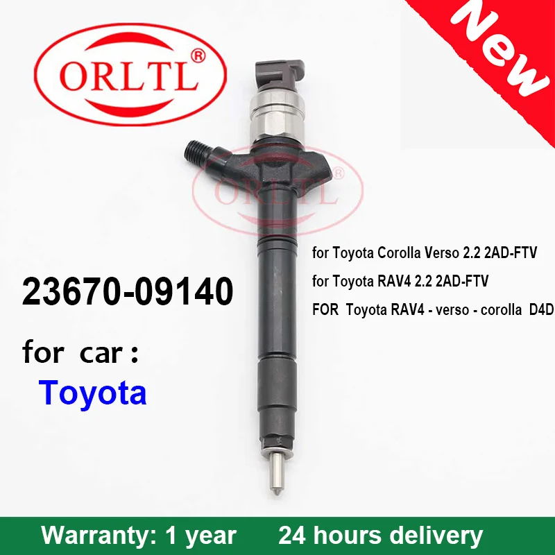 Дизель 23670-09140 2367009140 23670 09140 для Toyota Corolla Verso 2,2 2AD-FTV ORLTL оригинальная Топливная форсунка
Дизель 23670-09140 2367009140 23670 09140 для Toyota Corolla Verso 2,2 2AD-FTV ORLTL оригинальная Топливная форсунка