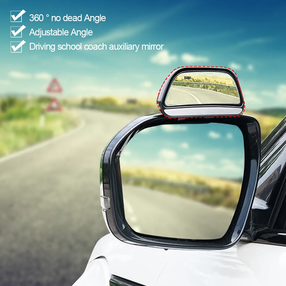 Universal HD Car Rearview Mirror View Auxiliary Blind Spot Mirror Adjustable Wide Angle Side Rear Mirrors Car Accessories
Universal HD Car Rearview Mirror View Auxiliary Blind Spot Mirror Adjustable Wide Angle Side Rear Mirrors Car Accessories