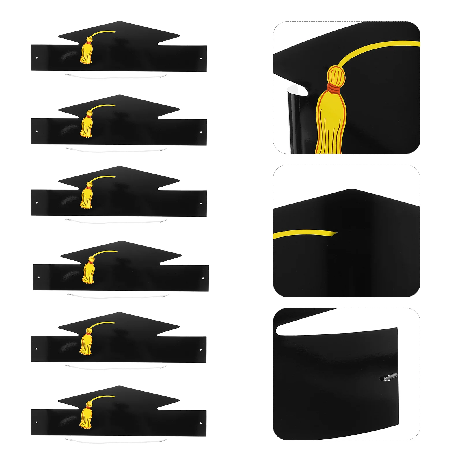 Paper Hat Props Graduation Party Favors Hats DIY Caps Graduates Decors Craft Handmade
Paper Hat Props Graduation Party Favors Hats DIY Caps Graduates Decors Craft Handmade