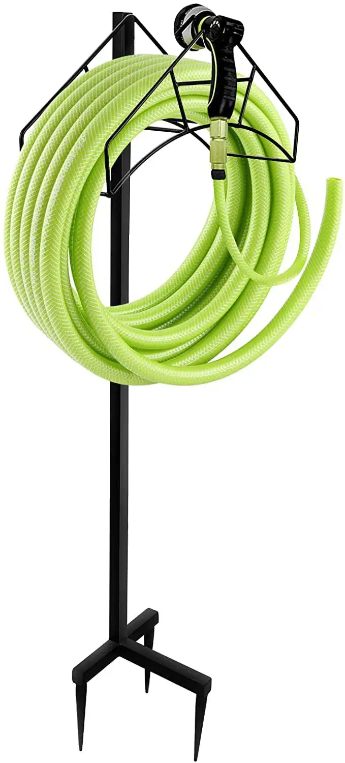 Garden Hose Holder Hanger, Freestanding Garden Hose, Heavy Duty Metal Water Hose Holder Hose Storage Stand Rack for Yard Lawn Ho
Garden Hose Holder Hanger, Freestanding Garden Hose, Heavy Duty Metal Water Hose Holder Hose Storage Stand Rack for Yard Lawn Ho